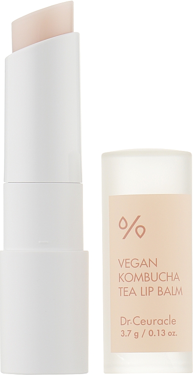 Feuchtigkeitsspendender Lippenbalsam mit Kombucha-Extrakt - Dr.Ceuracle Vegan Kombucha Tea Lip Balm — Bild N1