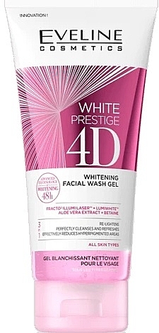 Gesichtswaschgel - Eveline Cosmetics White Prestige 4D Whitening Facial Wash Gel — Bild N1