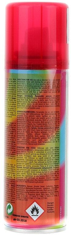 Haarspray rot - Sibel Color Hair Spray — Bild N2