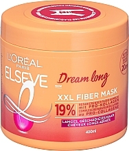 Intensiv regenerierende Haarmaske - L'Oreal Paris Elseve Dream Long XXL Fiber Mask — Bild N1