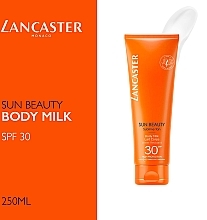 Wasserfeste Körperlotion mit Sonnenschutz - Lancaster Sun Beauty Sublime Tan Body Milk SPF30 — Bild N2