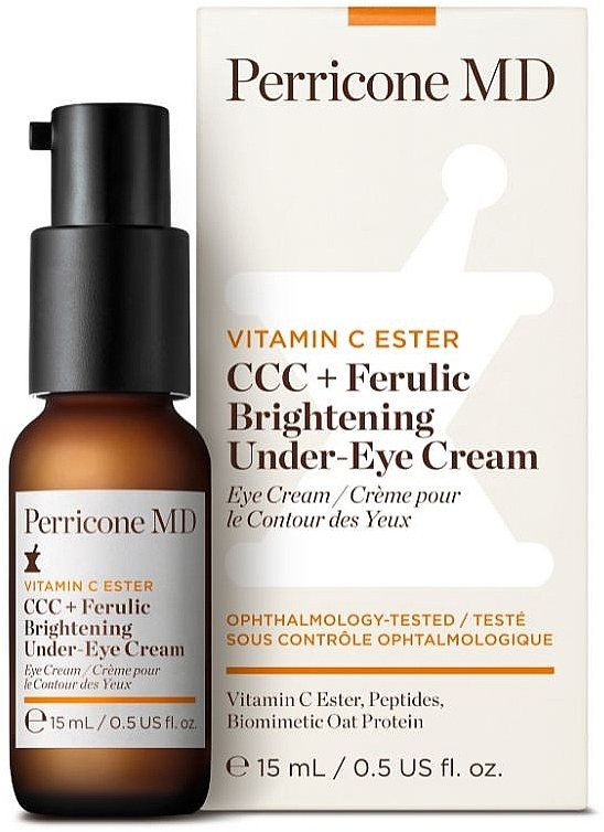 Aufhellende Augencreme - Perricone MD Vitamin C Ester CCC+ Ferulic Brightening Under-Eye Cream — Bild N2