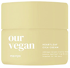 Düfte, Parfümerie und Kosmetik Beruhigende Gesichtscreme mit Centella Asiatica-Extrakt - Manyo Our Vegan Heartleaf Cica Cream