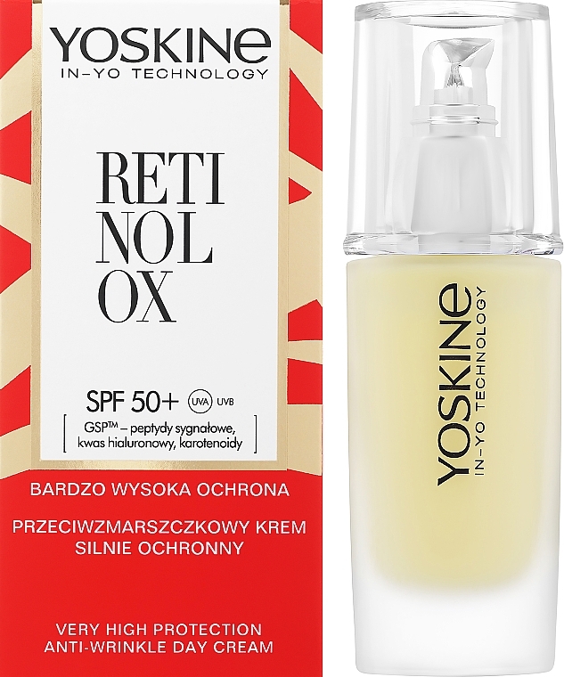 Anti-Falten-Tagescreme - Yoskine Retinolox SPF 50+ Anti-Wrinkle Day Cream  — Bild N2