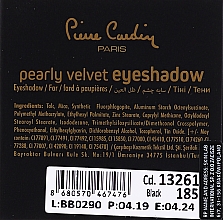 Lidschatten - Pierre Cardin Pearly Velvet Eyeshadow — Bild N7