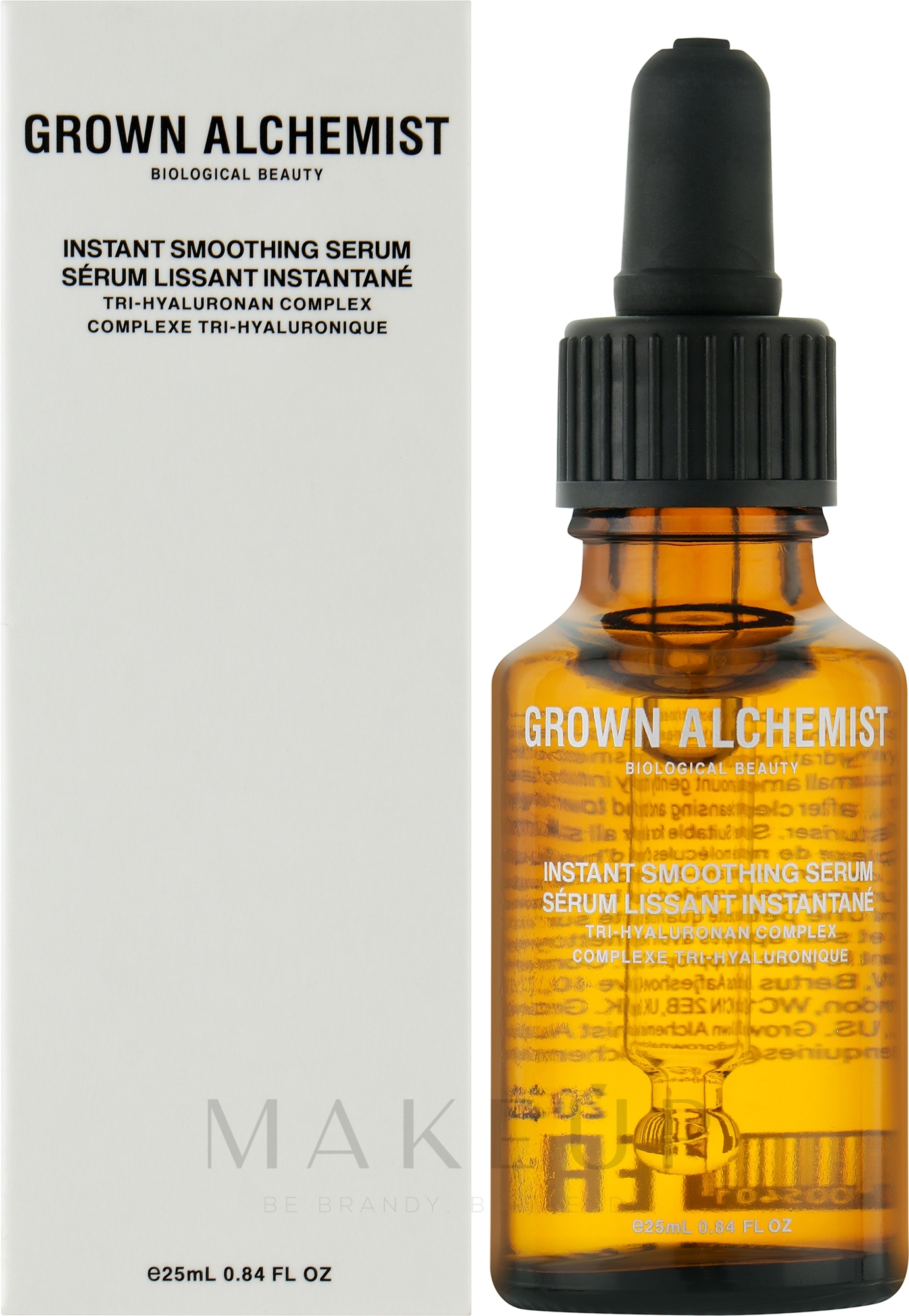 Gesichtsserum mit Hyaluronsäure - Grown Alchemist Instant Smoothing Serum — Bild 25 ml