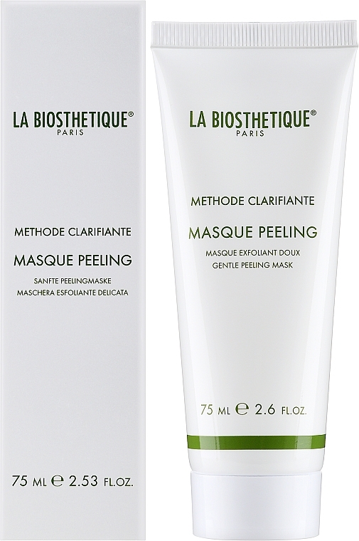 Sanfte reinigende Peelingmaske für das Gesicht - La Biosthetique Methode Clarifiante Masque Peeling — Bild N2