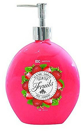 Duschgel - IDC Institute Scented Fruits Shower Gel Strawberry — Bild N1