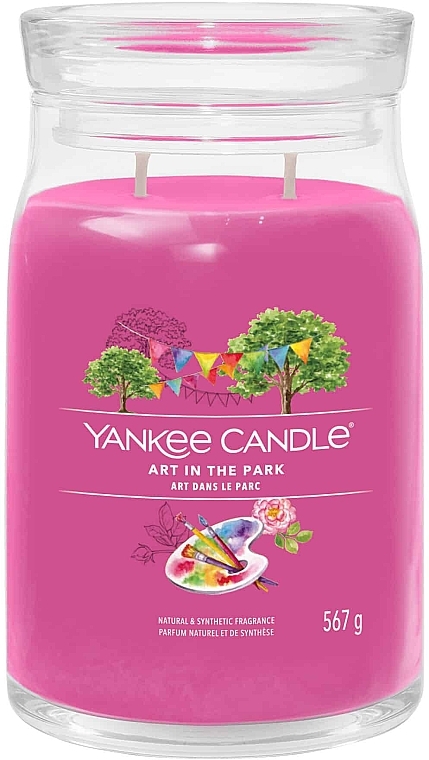 Duftkerze im Glas Art In The Park 2 Dochte - Yankee Candle Singnature — Bild N1