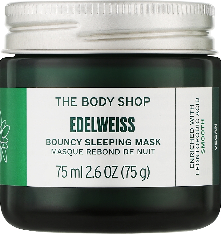 Gesichtsmaske für die Nacht - The Body Shop Edelweiss Sleeping Mask — Bild N1