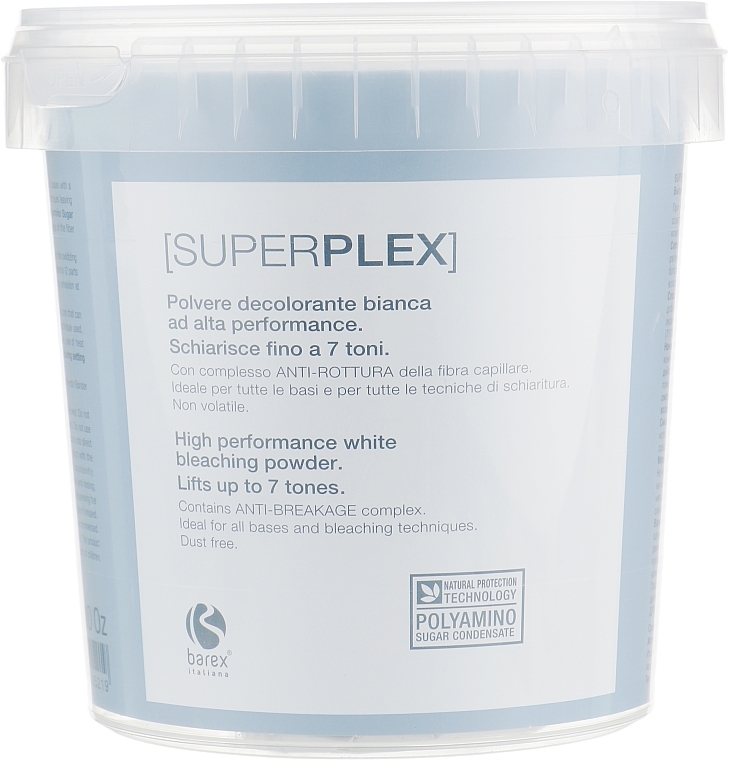 Aufhellende Haarpulver - Barex Italiana Superplex Bleaching Powder — Bild N2