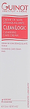 Sanfte Reinigungspflegecreme für das Gesicht mit Hyaluronsäure - Guinot Clean Logic Cleansing Care Cream — Bild N1