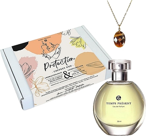 Duftset Protection (Eau de Parfum 50ml + Halskette)  - Institut Claude Bell Temps Present  — Bild N1