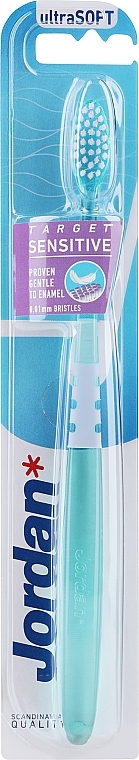 Zahnbürste für empfindliche Zähne und Zahnfleisch extra weich grün - Jordan Target Sensitive — Bild N1