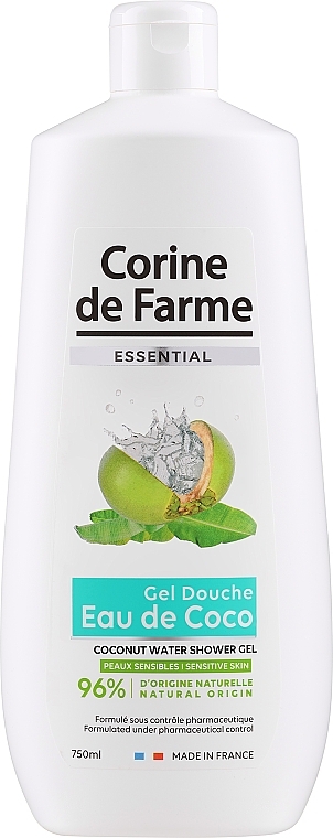 Duschgel mit Kokoswasser - Corine De Farme — Bild N1
