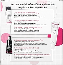 Set mit Hyaluronsäure 3,2% - Novexpert Plumped Up Skin Box (Creme 40ml + Mizellen Wasser 50ml + Serum 10ml) — Bild N1