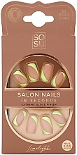 Falsche Nägel - Sosu by SJ Salon Nails In Seconds Limelight — Bild N1