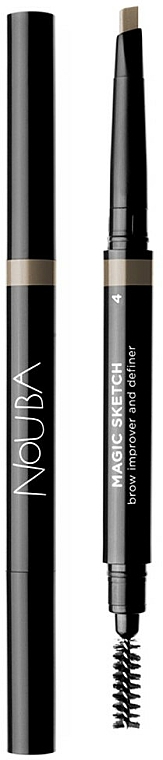 Automatischer Augenbrauenstift mit Bürste - NoUBA Magic Sketch Automatic Brow Pencil — Bild N1