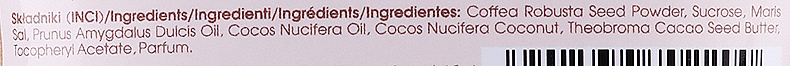 Körperpeeling mit Kaffee und Kokosnuss - Nacomi Coffee Scrub Coconut — Bild N3