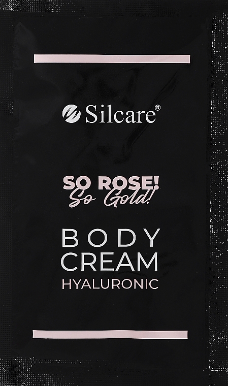 GESCHENK! Hyaluron-Körpercreme - Silcare So Rose! So Gold! Hyaluronic Body Cream — Bild N2