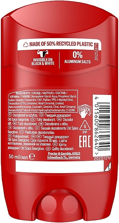 Deostick - Old Spice Bearglove Deodorant Stick — Bild N4