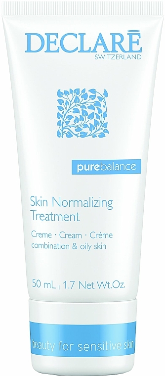Normalisierende Gesichtscreme für fettige und grobporige Haut - Declare Skin Normalizing Treatment Cream — Bild N1
