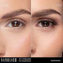 Künstliche Wimpern - Nanolash Diy Eyelash Extensions Harmony — Bild N15