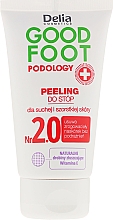 Düfte, Parfümerie und Kosmetik Fußpeeling für trockene und raue Haut - Delia Cosmetics Good Foot Podology Nr 2.0
