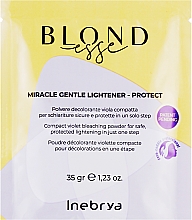 Bleichpulver - Inebrya Blondesse Purple Bleaching Powder Compact — Bild N1