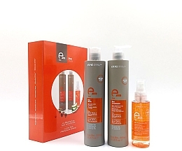 Düfte, Parfümerie und Kosmetik Haarpflegeset - Eva Professional E-Line Sun (Shampoo 300ml + Haarbehandlung 300ml + Haaröl 100ml)