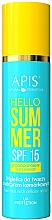 Düfte, Parfümerie und Kosmetik Wasserfestes Gesichtsspray SPF15 - APIS Hello Summer