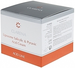 Gesichtscreme mit Salicyl- und Brenztraubensäure - Clarena Liposome Pyruvic Acid Salicylic & Cream — Bild N3