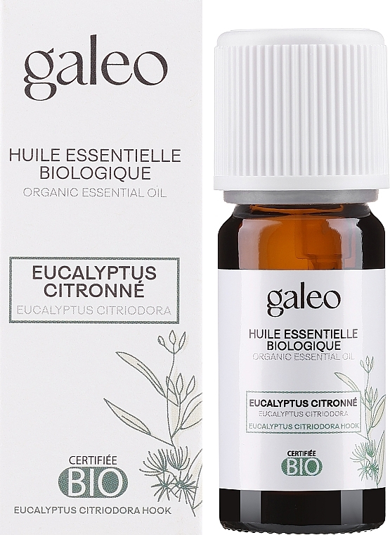 Organisches ätherisches Öl Zitrone - Galeo Organic Essential Oil Eucalyptus Citriodora — Bild N2