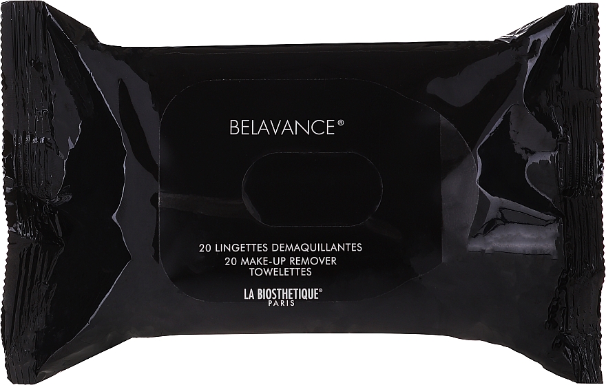 Abschminktücher für Gesicht, Augen und Lippen 20 St. - La Biosthetique Belavance — Bild N2