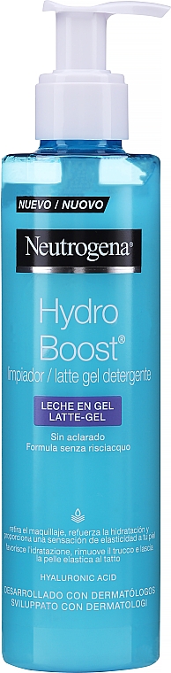 Gesichtsreinigungsmilch - Neutrogena Hydro Boost Cleanser Gelee Milk — Bild N2