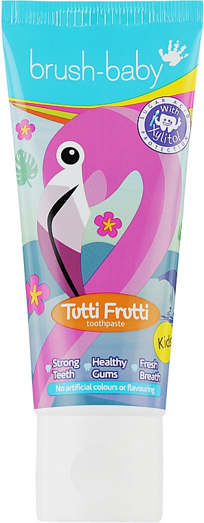 Kinderzahnpasta Tutti Frutti 3-6 Jahre - Brush-Baby Toothpaste — Bild N1