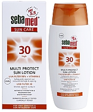 Sonnenschutzlotion für den Körper SPF 30 - Sebamed Multi Protect Sun Lotion SPF 30 PA+ — Bild N1