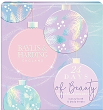 Adventskalender-Set 24 St. - Baylis & Harding Jojoba, Vanilla & Almond Oil 24 Days Of Beauty Gift Set — Bild N2