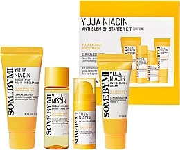 Some By Mi Yuja Niacin Anti Blemish Starter Kit (Gesichtstonikum 0ml + Gesichtsserum 10ml + Gesichtscreme 20g + Gesichtsgel 30ml) - Set — Bild N1