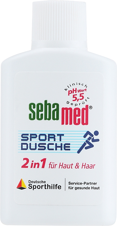 2in1 Duschgel-Shampoo - Sebamed Sport Shower Gel 2 in 1 For Body And Hair  — Bild N1