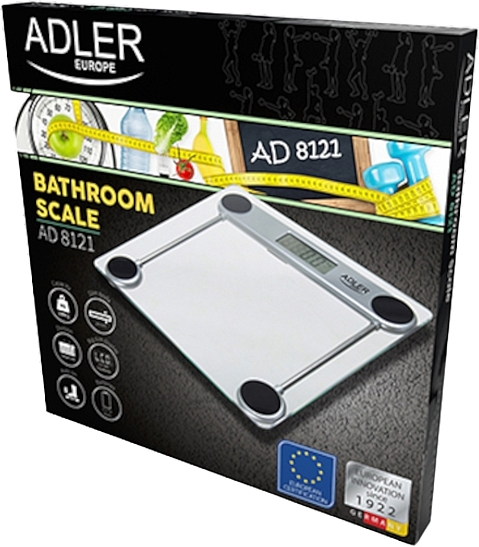 Personenwaagen - Adler Bathroom Scale AD 8121 — Bild N3