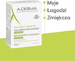 Dermatologische Seife mit Hafer für gereizte Haut - A-Derma Soap Free Dermatological Bar — Bild N4