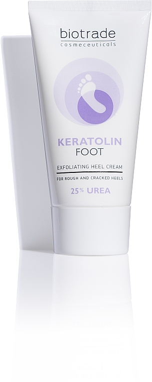 Peeling-Fußcreme mit 25% Urea - Biotrade Keratolin Foot Exfoliating Heel Cream — Bild N1