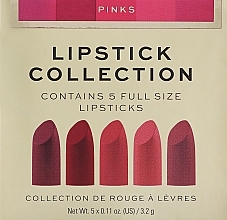 Düfte, Parfümerie und Kosmetik Lippenstift Set 5 St. - Revolution Pro 5 Lipstick Collection Pinks