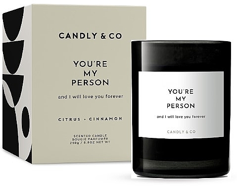 Duftkerze - Candly & Co No.3 Candle You Are My Person And I Will Love You Forever — Bild N1