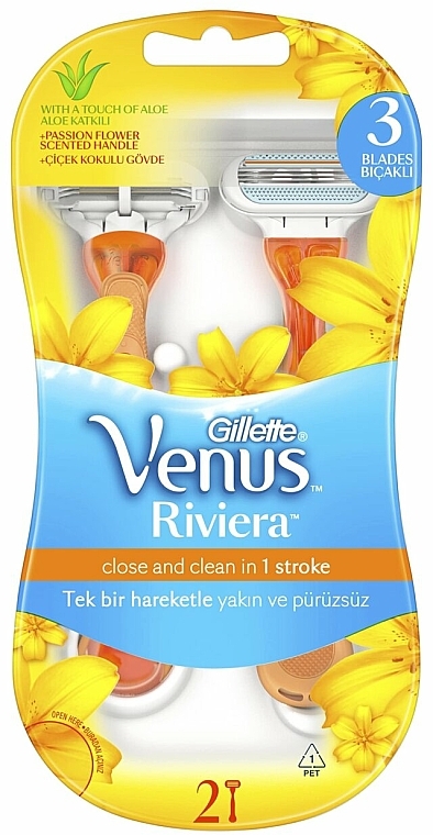 Einwegrasierer-Set 2 St. - Gillette Venus Riviera — Bild N1
