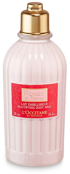 Schützende und feuchtigkeitsspendende Körperlotion - L'Occitane Roses et Reines Beautifying Body Milk — Bild N1