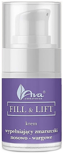 Creme gegen Falten für Nase und Lippen - Ava Laboratorium Fill & Lift Filling Nasolabial And Lip Wrinkles Cream — Bild N1