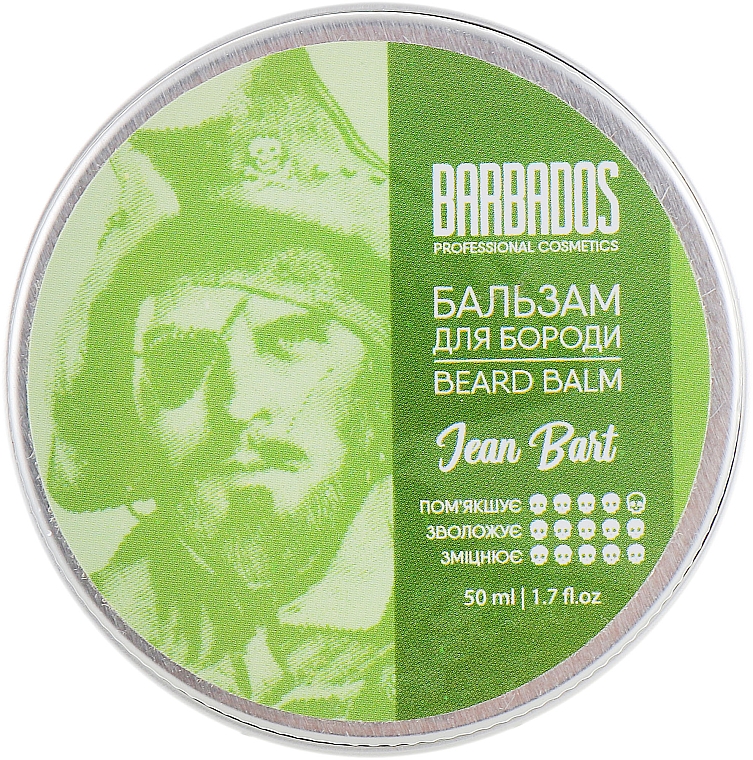 Bartbalsam - Barbados Pirates Beard Balm Jean Bart — Bild N1