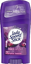 Deostick Antitransp - Lady Speed Stick Black Orchid 48H Antiperspirant-Deodorant  — Bild N1